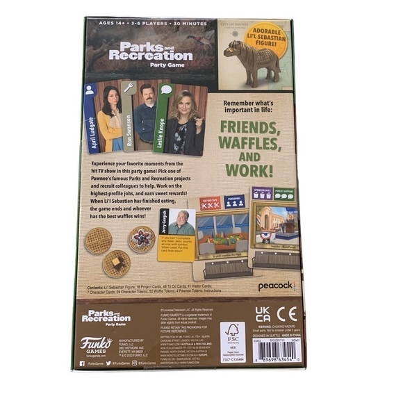 ⚡️PARKS and Recreation Party Game, NWT - Picture 2 of 2